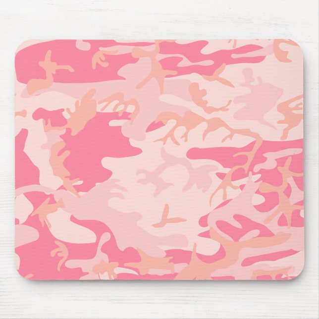 Tapis De Souris Camo rose - Camo fillette (Devant)