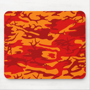 Tapis De Souris Camo rouge lave