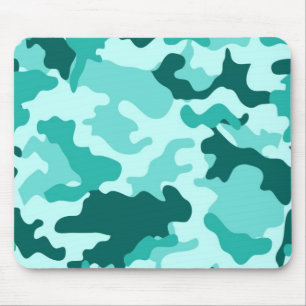 Tapis De Souris Camo vert turquoise Mousepad