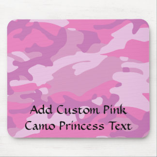 Tapis De Souris Camoflauge rose