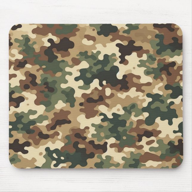 Tapis De Souris Camouflage (Devant)