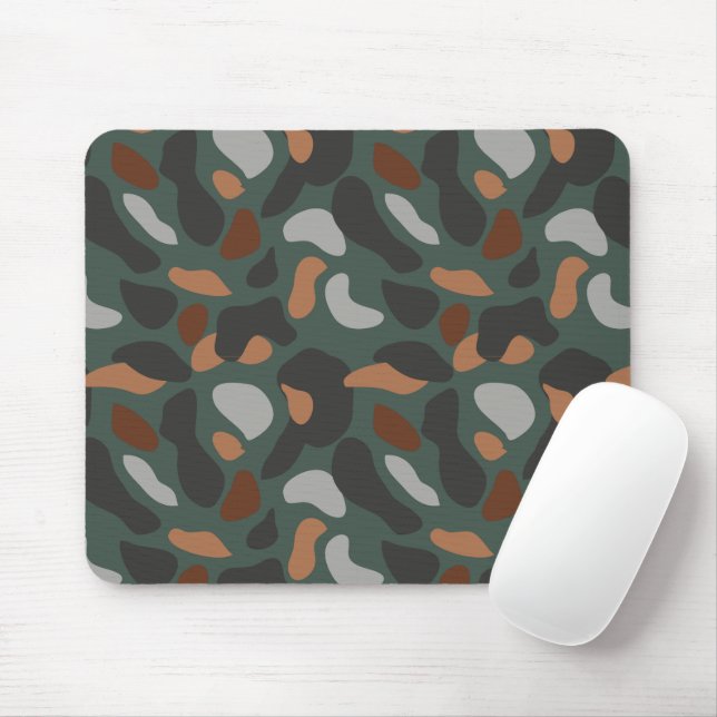 Tapis De Souris Camouflage (Avec souris)