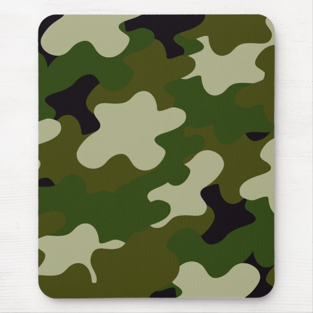 Tapis De Souris Camouflage (Devant)