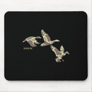 Tapis De Souris Camouflage Canard Colvert en Vol Chasse Camo Canar