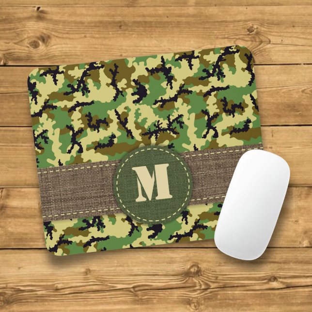 Tapis De Souris Camouflage de forêt (Créateur téléchargé)