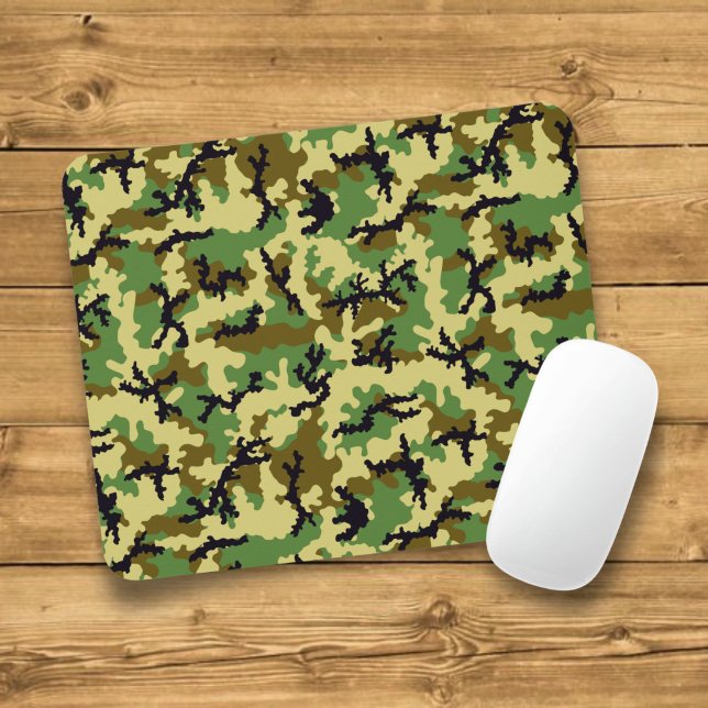 Tapis De Souris Camouflage de forêt (Créateur téléchargé)