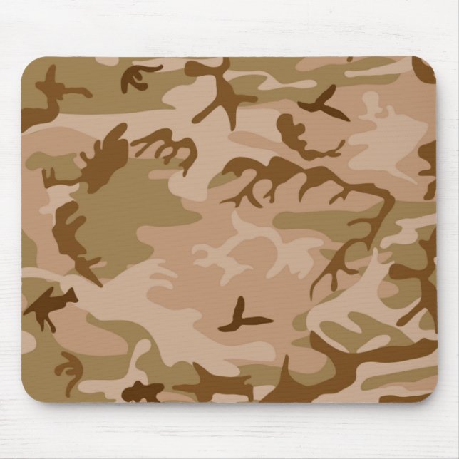 Tapis De Souris Camouflage de sable du désert Mousepad (Devant)
