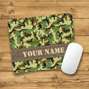 Tapis De Souris Camouflage des bois