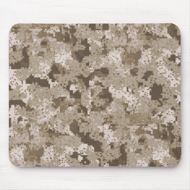 Tapis De Souris Camouflage Mousepad de Digitals de désert (Devant)