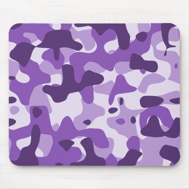 Tapis De Souris Camouflage pourpre (Devant)