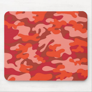 Tapis De Souris Camouflage rouge