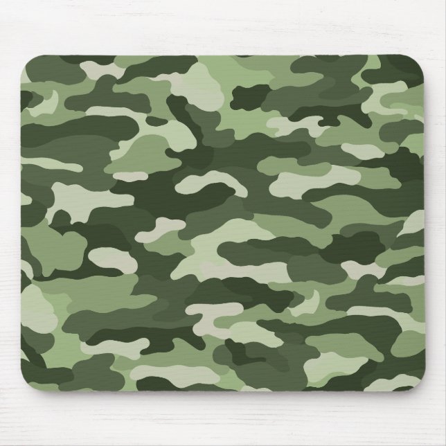 Tapis De Souris Camouflage vert (Devant)