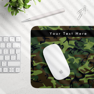 Tapis De Souris Camouflage vert, Armée