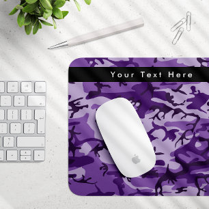 Tapis De Souris Camouflage violet, Armée