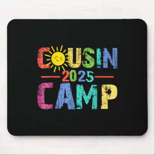 Tapis De Souris Camp Cousin 2025 Camping Campfire Vacances d'été
