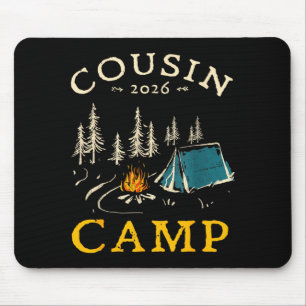 Tapis De Souris Camp de cousins 2026 vacances familiales camping d