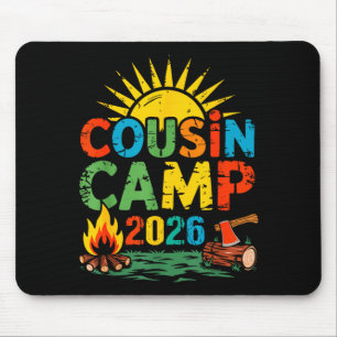 Tapis De Souris Camp de cousins 2026 vacances familiales camping d