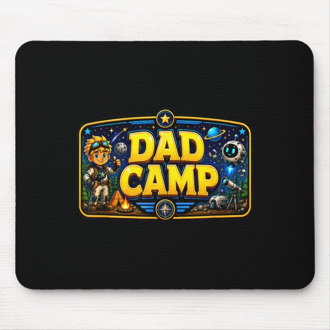 Tapis De Souris camp de papa  (Devant)