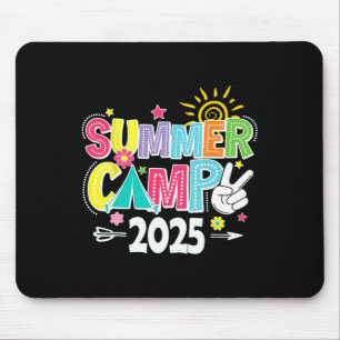 Tapis De Souris Camp d'été 2025 Vacances d'été 2025 Fam correspond