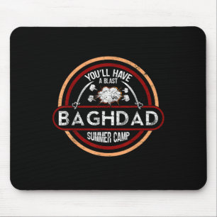 Tapis De Souris Camp d'été de Bagdad _ Guerre en Irak