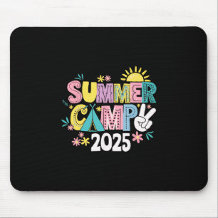Tapis De Souris Camp d'été drôle 2025 Vacances d'été Tendance Fa