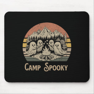 Tapis De Souris Camp Éffrayant Summerween Été Halloween mignon Fan