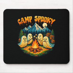 Tapis De Souris Camp Éffrayant Summerween Été Halloween mignon Fan