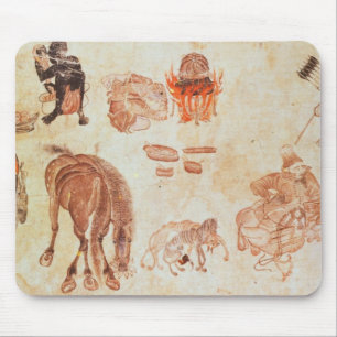 Tapis De Souris Camp nomade mongol, XVème siècle