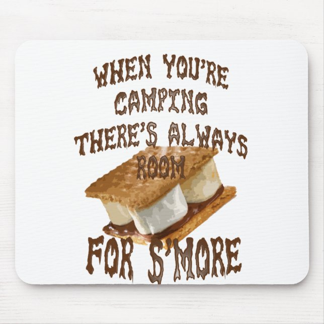 Tapis De Souris Camp Smores (Devant)