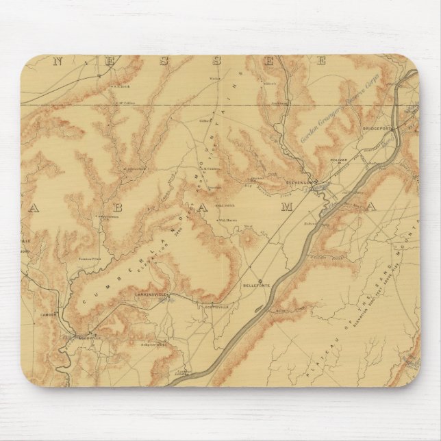 Tapis De Souris Campagne Chattanooga 3 (Devant)