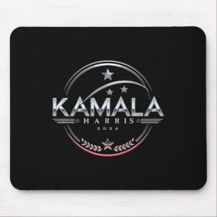 Tapis De Souris Campagne électorale Kamala 2024 Présidente Élue Dé