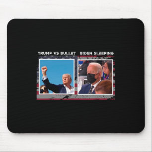 Tapis De Souris Campagne électorale Usa 2024 trump Vs Balle