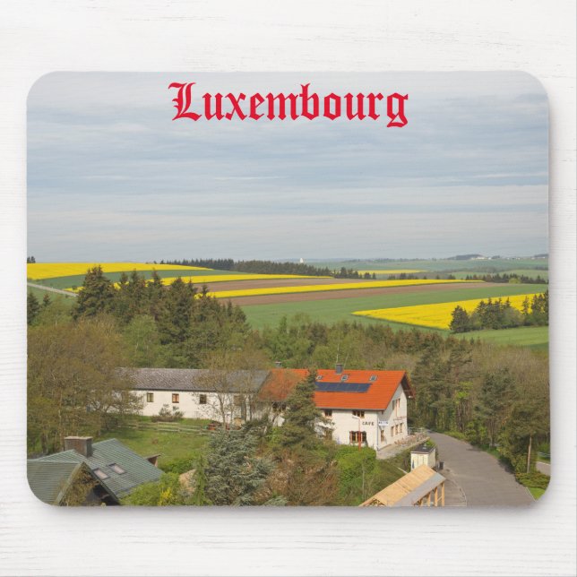 Tapis De Souris Campagne luxembourgeoise (Devant)