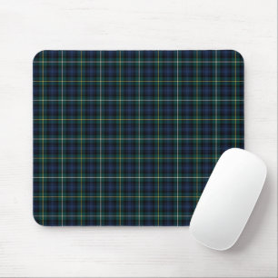 Tapis De Souris Campbell Clan Tartan Navy Blue Plaid