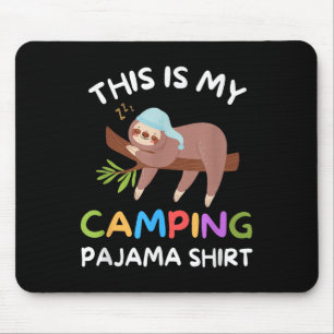 Tapis De Souris Camper Drôle Parking Dormir C'Est Mon Camping Paj