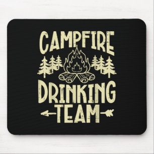 Tapis De Souris Camping Camping Funny Camper Papa Hommes Wo