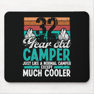 Tapis De Souris Camping de 32 ans à la recherche de camping vintag