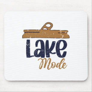 Tapis De Souris Camping en mode lac Camionnette Vie de lac Vacance