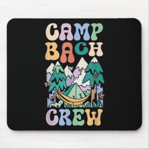 Tapis De Souris Camping enterrement de vie de jeune fille Camp Bac