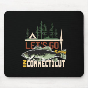 Tapis De Souris Camping Pêche En Connecticut - Nature Connecticu