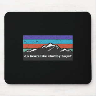 Tapis De Souris Camping Randonnée Extérieur Montagne, Les ours aim
