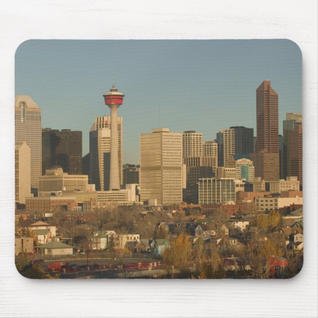 Tapis De Souris Canada, Alberta, Calgary : City Skyline à partir d (Devant)