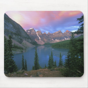 Tapis De Souris Canada, Alberta, lac Moraine à l'aube, Banff
