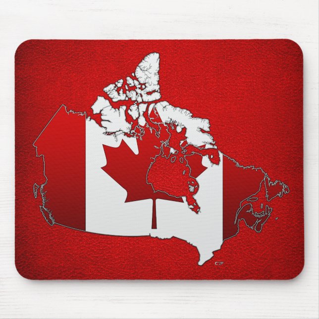 Tapis De Souris Canada : Carte (Devant)