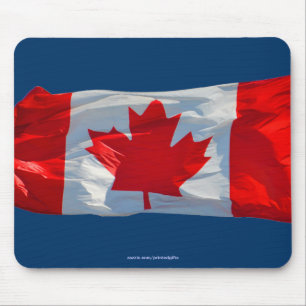 Tapis De Souris CANADA DRAPEAU Patriotique Canadien Mousepad