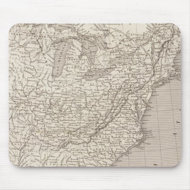 Tapis De Souris Canada et États-Unis (Devant)