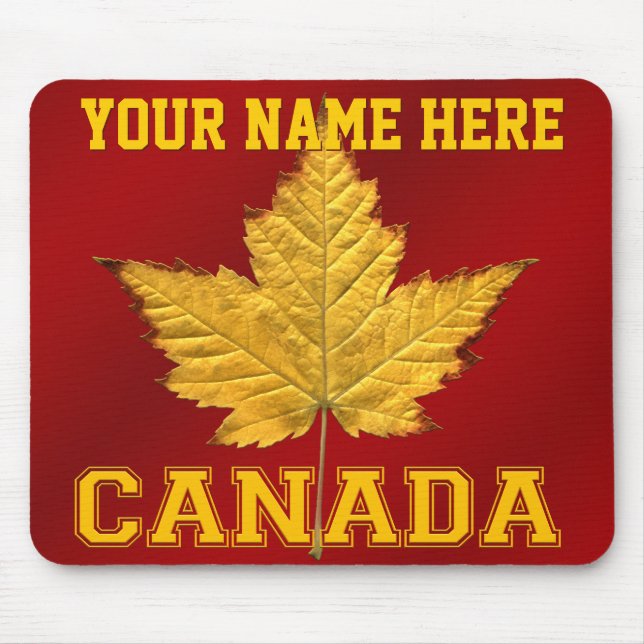 Tapis De Souris Canada Mousepad Custom Canada Varsity Mousepad (Devant)