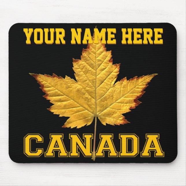 Tapis De Souris Canada Mousepad Custom Canada Varsity Mousepad (Devant)