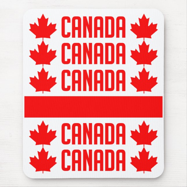 Tapis De Souris Canada mousepad, personnaliser (Devant)