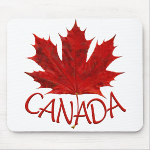 Tapis De Souris Canada Mousepad Red Canada Maple Leaf Mousepad